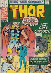 Cover Thumbnail for Thor Annual (Marvel, 1966 series) #3