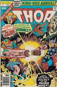 Cover for Thor Annual (Marvel, 1966 series) #7