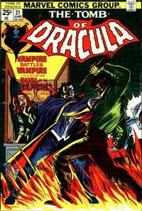 Cover Thumbnail for Tomb of Dracula (Marvel, 1972 series) #21