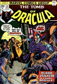 Cover for Tomb of Dracula (Marvel, 1972 series) #25