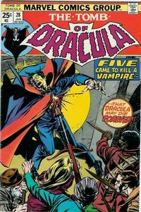 Cover Thumbnail for Tomb of Dracula (Marvel, 1972 series) #28 [Regular Edition]