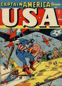 Cover Thumbnail for U. S. A. Comics [USA Comics; U.S.A. Comics] (Marvel, 1941 series) #8
