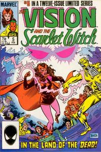 Cover Thumbnail for The Vision and the Scarlet Witch (Marvel, 1985 series) #5 [Direct]