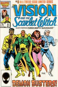 Cover for The Vision and the Scarlet Witch (Marvel, 1985 series) #8 [Direct]