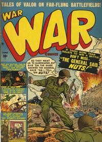 Cover Thumbnail for War Comics (Marvel, 1950 series) #4