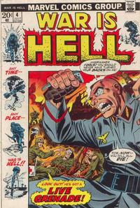 Cover Thumbnail for War Is Hell (Marvel, 1973 series) #4