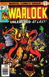 Cover for Warlock (Marvel, 1972 series) #15