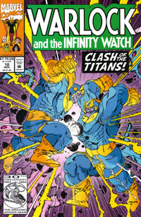 Cover Thumbnail for Warlock and the Infinity Watch (Marvel, 1992 series) #10 [Direct]