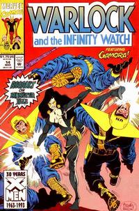 Cover Thumbnail for Warlock and the Infinity Watch (Marvel, 1992 series) #14 [Direct]