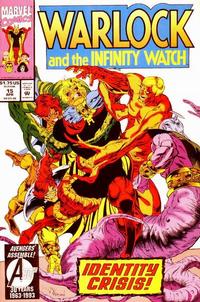 Cover Thumbnail for Warlock and the Infinity Watch (Marvel, 1992 series) #15 [Direct]