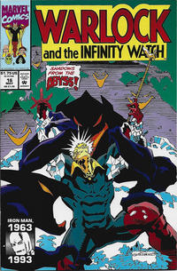 Cover Thumbnail for Warlock and the Infinity Watch (Marvel, 1992 series) #16 [Direct]