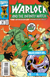 Cover Thumbnail for Warlock and the Infinity Watch (Marvel, 1992 series) #22