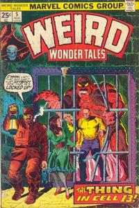 Cover Thumbnail for Weird Wonder Tales (Marvel, 1973 series) #5