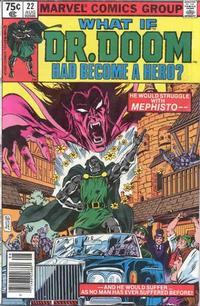 Cover Thumbnail for What If? (Marvel, 1977 series) #22 [Newsstand]