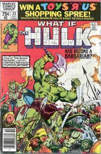 Cover for What If? (Marvel, 1977 series) #23 [Newsstand]