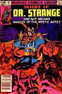 Cover for What If? (Marvel, 1977 series) #40 [Newsstand]