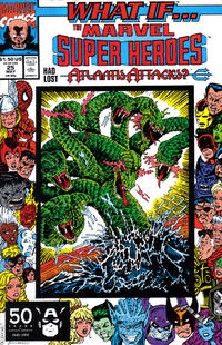 Cover for What If...? (Marvel, 1989 series) #25 [Direct]