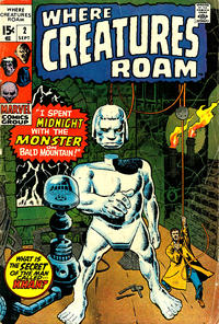Cover Thumbnail for Where Creatures Roam (Marvel, 1970 series) #2