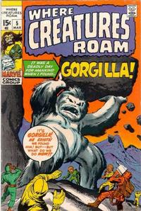 Cover Thumbnail for Where Creatures Roam (Marvel, 1970 series) #5