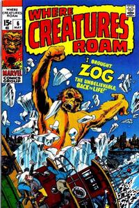 Cover Thumbnail for Where Creatures Roam (Marvel, 1970 series) #6