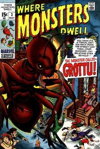 Cover Thumbnail for Where Monsters Dwell (Marvel, 1970 series) #3