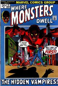 Cover Thumbnail for Where Monsters Dwell (Marvel, 1970 series) #17