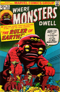 Cover Thumbnail for Where Monsters Dwell (Marvel, 1970 series) #25