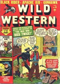 Cover Thumbnail for Wild Western (Marvel, 1948 series) #15