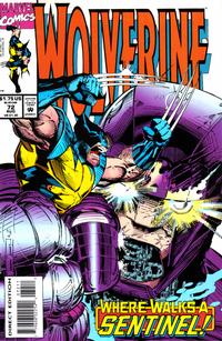 Cover for Wolverine (Marvel, 1988 series) #72 [Direct Edition]