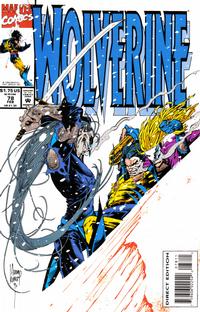 Cover Thumbnail for Wolverine (Marvel, 1988 series) #78 [Direct Edition]