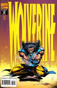 Cover for Wolverine (Marvel, 1988 series) #79 [Direct Edition]