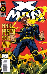 Cover for X-Man (Marvel, 1995 series) #1 [Direct Edition]