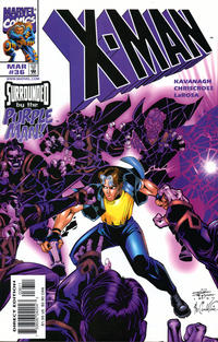 Cover for X-Man (Marvel, 1995 series) #36 [Direct Edition]
