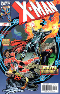 Cover Thumbnail for X-Man (Marvel, 1995 series) #47 [Direct Edition]
