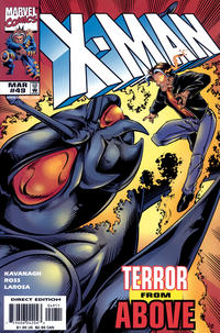 Cover for X-Man (Marvel, 1995 series) #49 [Direct Edition]