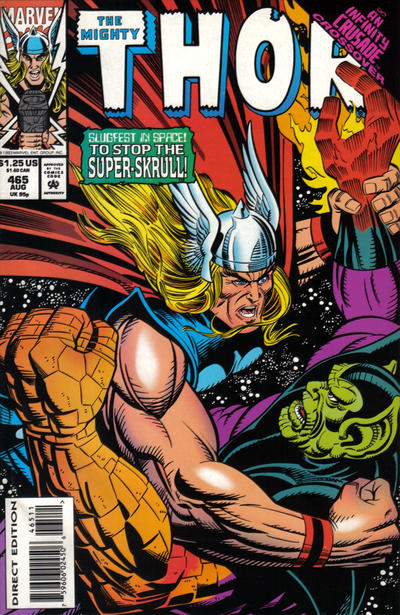Cover for Thor (Marvel, 1966 series) #465