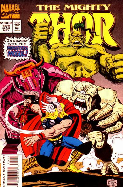 Cover for Thor (Marvel, 1966 series) #474