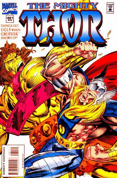 Cover for Thor (Marvel, 1966 series) #481
