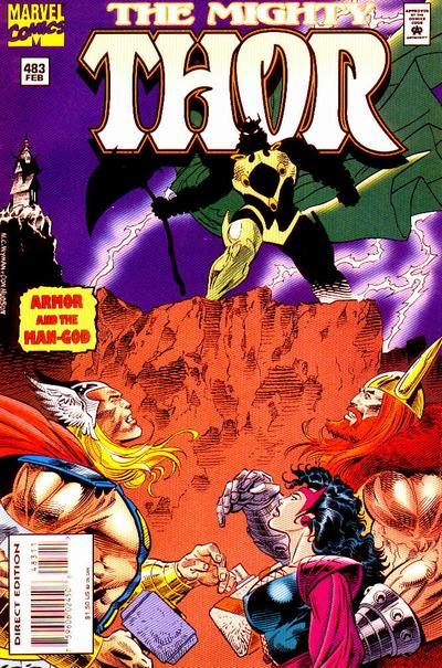 Cover for Thor (Marvel, 1966 series) #483
