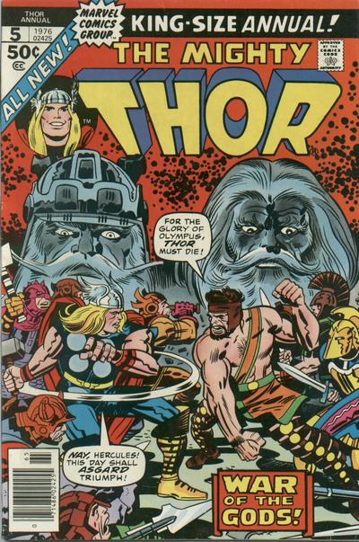 Cover for Thor Annual (Marvel, 1966 series) #5
