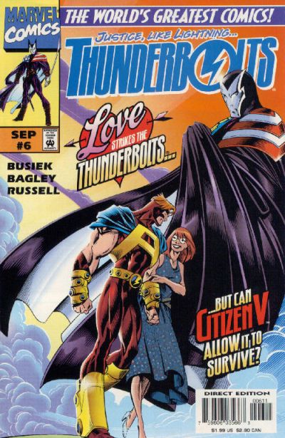 Cover for Thunderbolts (Marvel, 1997 series) #6