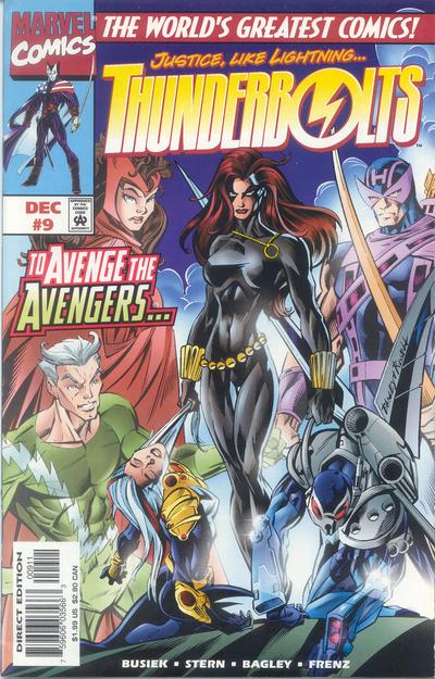 Cover for Thunderbolts (Marvel, 1997 series) #9