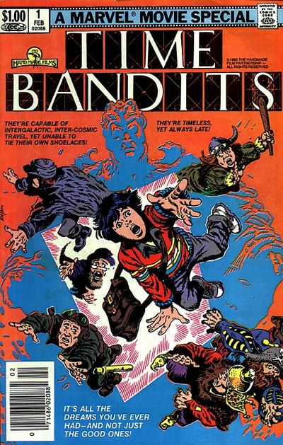 Cover for Time Bandits (Marvel, 1982 series) #1 [Newsstand]