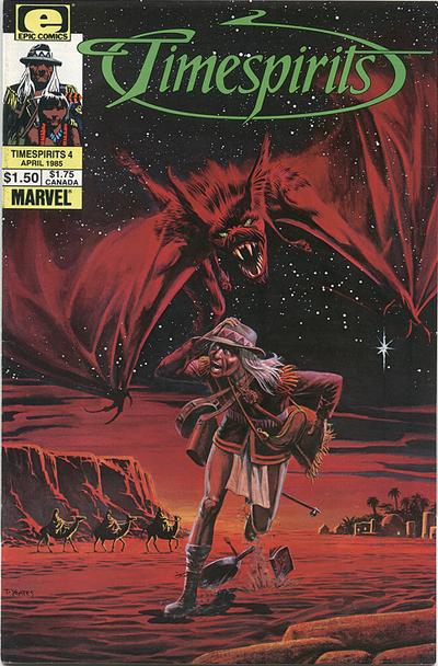 Cover for Timespirits (Marvel, 1984 series) #4