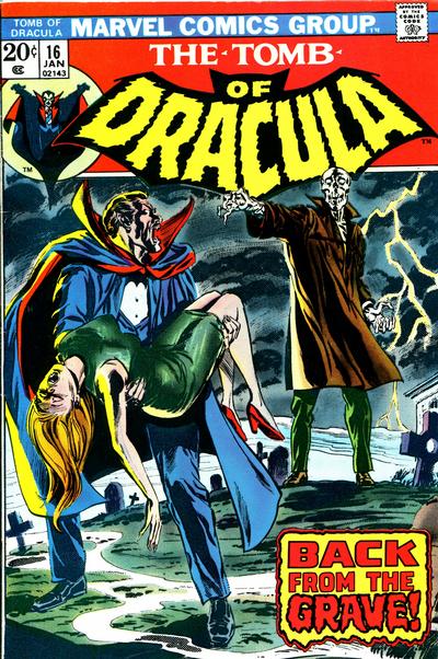 Cover for Tomb of Dracula (Marvel, 1972 series) #16 [Regular Edition]