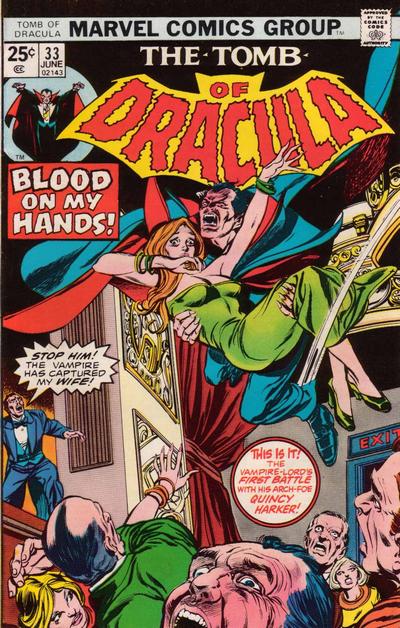 Cover for Tomb of Dracula (Marvel, 1972 series) #33