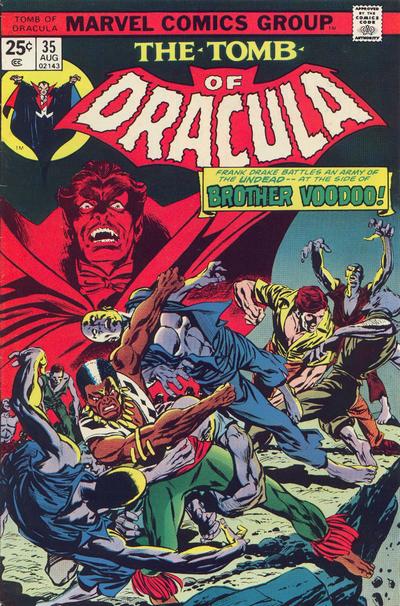 Cover for Tomb of Dracula (Marvel, 1972 series) #35
