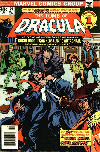 Cover for Tomb of Dracula (Marvel, 1972 series) #49