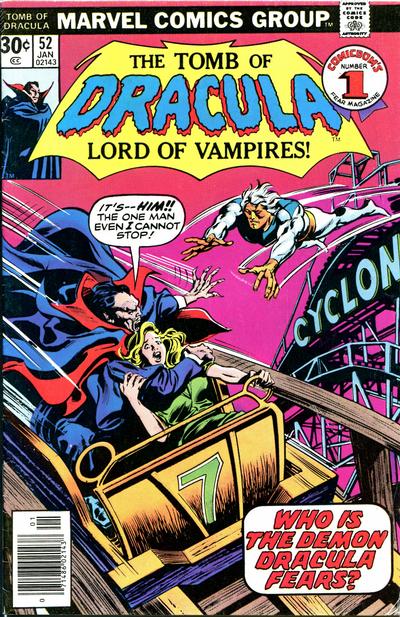 Cover for Tomb of Dracula (Marvel, 1972 series) #52