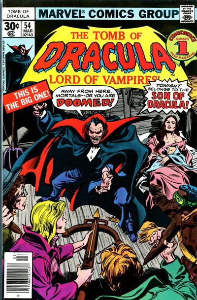 Cover for Tomb of Dracula (Marvel, 1972 series) #54